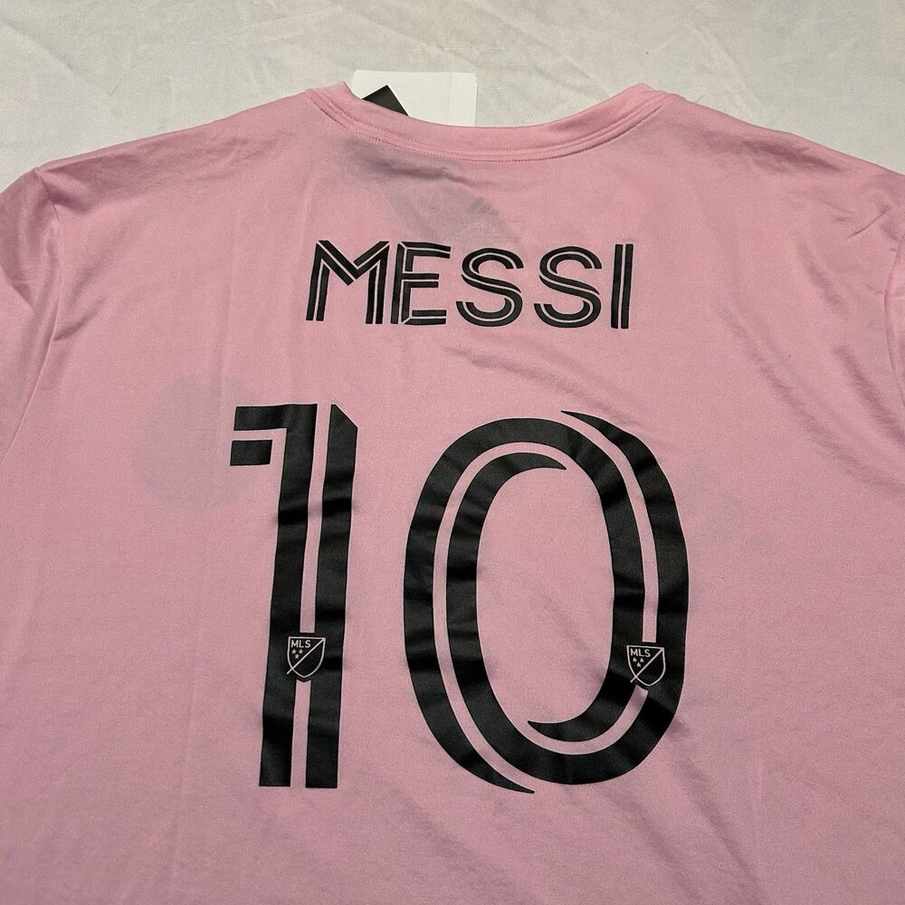 Adidas Inter Miami Lionel Messi #10 MLS Soccer Jersey Men's Size 2XL (NWT) - Picture 7 of 7